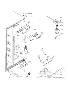 Fresh Food Section parts for Ge Refrigerator PZS22MMKBHES from AppliancePartsPros.com