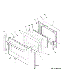 Lower Door parts for Ge Range JCB865SJ3SS from AppliancePartsPros.com