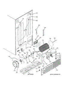 Machine Compartment parts for Ge Refrigerator PZS22MSKBHSS from AppliancePartsPros.com