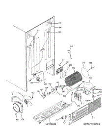 Machine Compartment parts for Ge Refrigerator PSS28KSHCCSS from AppliancePartsPros.com