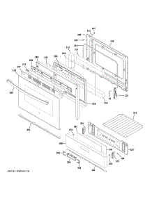 Door & Drawer Parts parts for Ge Range JGBS66REK1SS from AppliancePartsPros.com