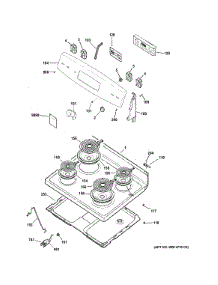 Control Panel & Cooktop parts for Ge Range JB255RK1SS from AppliancePartsPros.com