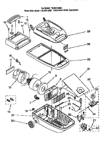 Vacuum Cleaner parts for Kenmore Vacuum 116.26112690 (11626112690, 116 26112690) from AppliancePartsPros.com
