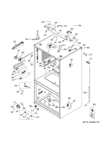Case Parts parts for Ge Refrigerator CYE22USHCSS from AppliancePartsPros.com