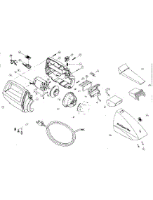 Unit Parts parts for Kenmore Vacuum 208.60131 (20860131, 208 60131) from AppliancePartsPros.com