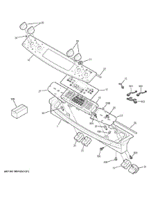Control Panel parts for Ge Range JS630DF4BB from AppliancePartsPros.com