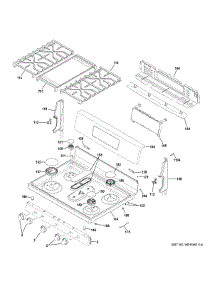 Control Panel & Cooktop parts for Ge Range JGB860EEJ2ES from AppliancePartsPros.com