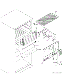Freezer Section parts for Ge Refrigerator GIE18CTHGRWW from AppliancePartsPros.com
