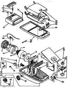Vacuum Cleaner Parts parts for Kenmore Vacuum 116.2148091 (1162148091, 116 2148091) from AppliancePartsPros.com