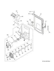Ice Maker & Dispenser parts for Ge Refrigerator CFE28USHCSS from AppliancePartsPros.com