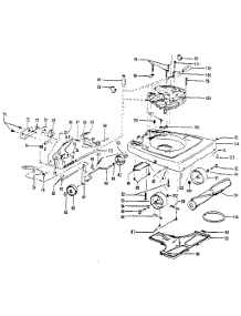 Main Body parts for Kenmore Vacuum 473.3977880 (4733977880, 473 3977880) from AppliancePartsPros.com