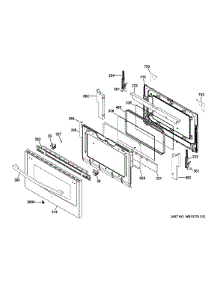 Lower Door parts for Ge Range JGB850DEF2WW from AppliancePartsPros.com