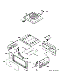 Upper Oven parts for Ge Range JGB850DEF2WW from AppliancePartsPros.com