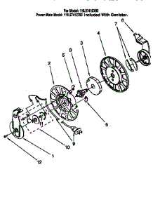 Power Cord Reel parts for Kenmore Vacuum 116.27412790 (11627412790, 116 27412790) from AppliancePartsPros.com