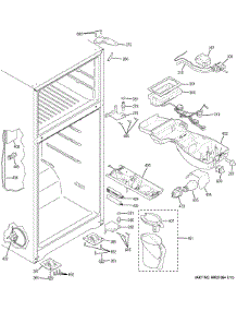 Fresh Food Section parts for Ge Refrigerator GAS18PSJFRSS from AppliancePartsPros.com