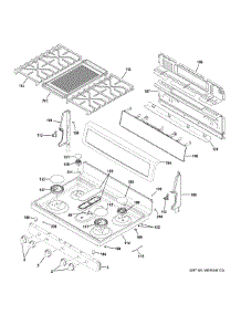 Control Panel & Cooktop parts for Ge Range PGB911EEJ1ES from AppliancePartsPros.com