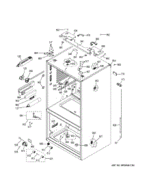 Case Parts parts for Ge Refrigerator CFE28USHBSS from AppliancePartsPros.com