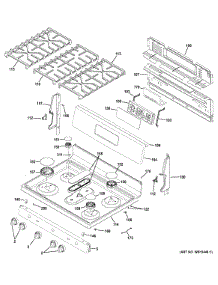 Control Panel & Cooktop parts for Ge Range JGB660SEJ1SS from AppliancePartsPros.com