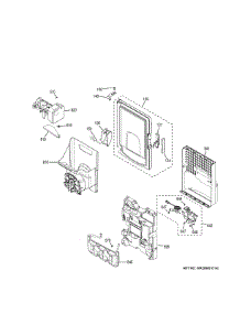 Ice Maker & Dispenser parts for Ge Refrigerator PYE22PSHISS from AppliancePartsPros.com