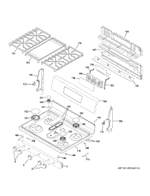 Control Panel & Cooktop parts for Ge Range JGB700EEJ1ES from AppliancePartsPros.com