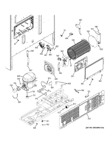Machine Compartment parts for Ge Refrigerator PFE28RSHGSS from AppliancePartsPros.com
