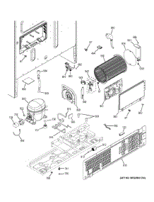 Machine Compartment parts for Ge Refrigerator PYE22PSHHSS from AppliancePartsPros.com