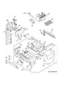 Ice Maker / Dispenser parts for Ge Refrigerator GSE26HMECHES from AppliancePartsPros.com