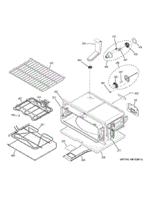 Upper Oven parts for Ge Range PS950EF1ES from AppliancePartsPros.com