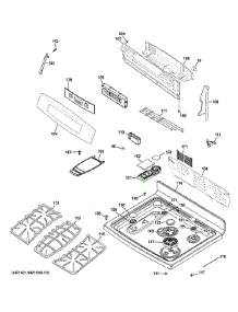Control Panel & Cooktop parts for Ge Range PGB945SEF2SS from AppliancePartsPros.com