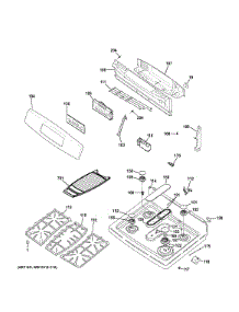 Control Panel & Cooktop parts for Ge Range JGB770DEF2BB from AppliancePartsPros.com