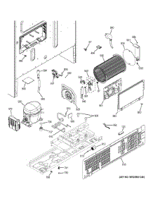 Machine Compartment parts for Ge Refrigerator CYE22TSHESS from AppliancePartsPros.com