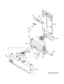 Fresh Food Section parts for Ge Refrigerator CFE28TSHESS from AppliancePartsPros.com
