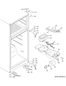Fresh Food Section parts for Ge Refrigerator GTS16GSHERSS from AppliancePartsPros.com