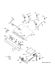 Gas & Burner Parts parts for Ge Range JGBS65DEF1BB from AppliancePartsPros.com
