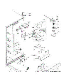 Fresh Food Section parts for Ge Refrigerator GSS25CGHBCBB from AppliancePartsPros.com