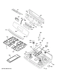 Control Panel & Cooktop parts for Ge Range JGB697EEH1ES from AppliancePartsPros.com