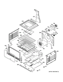 Lower Oven parts for Ge Range PGB950DEF2BB from AppliancePartsPros.com