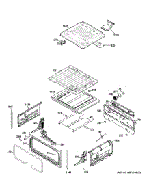 Upper Oven parts for Ge Range PGB950DEF2BB from AppliancePartsPros.com