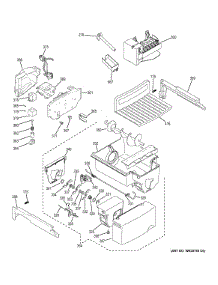 Ice Maker & Dispenser parts for Ge Refrigerator GSS25CSHBCSS from AppliancePartsPros.com