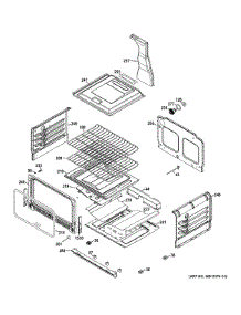 Lower Oven parts for Ge Range JGB850DEF2BB from AppliancePartsPros.com