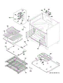 Oven Cavity Parts parts for Ge Range ZDP366LP6SS from AppliancePartsPros.com