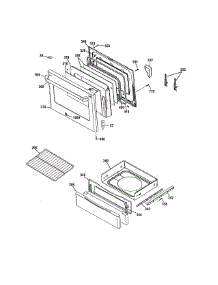 Door & Drawer parts for Ge Range CS975SD2SS from AppliancePartsPros.com