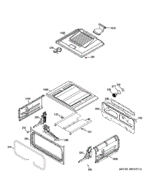 Upper Oven parts for Ge Range JGB850EEF1ES from AppliancePartsPros.com