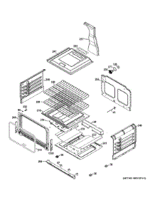 Lower Oven parts for Ge Range JGB850EEF1ES from AppliancePartsPros.com