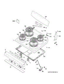 Control Panel & Cooktop parts for Ge Range JBS45DF1WW from AppliancePartsPros.com