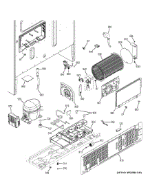 Machine Compartment parts for Ge Refrigerator PYE22PSHFSS from AppliancePartsPros.com