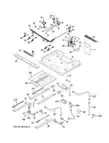 Gas & Burner Parts parts for Ge Range PGB950SEF1SS from AppliancePartsPros.com