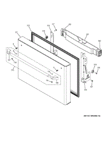 Freezer Door parts for Ge Refrigerator CFE28TSHDSS from AppliancePartsPros.com