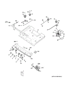 Gas & Burner Parts parts for Ge Range P2B940DEF1BB from AppliancePartsPros.com