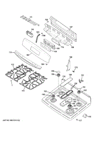 Control Panel & Cooktop parts for Ge Range JGB690EEF1ES from AppliancePartsPros.com